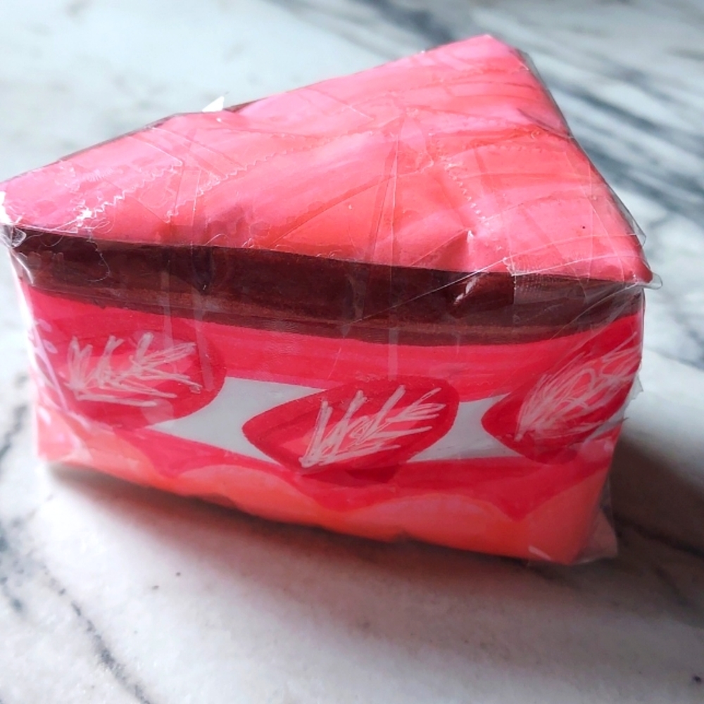 🍰 Strawberry cake slice paper squishy 🍰